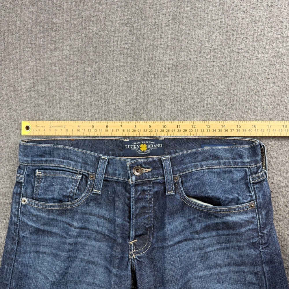 Lucky Brand Sienna Cigarette Jeans Women's 4/27 Blue Dark Wash Slim Straight - Picture 5 of 12
